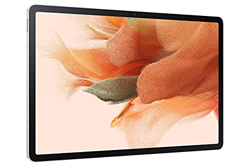 SAMSUNG Galaxy Tab S7 FE 12.4” 64GB WiFi Android Tablet, Large Screen, S Pen Included, Multi Device Connectivity, Long Lasting Battery, US Version, 2021, Mystic Pink