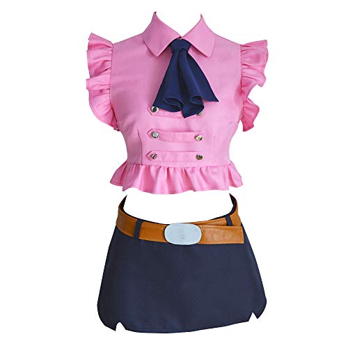 KINOMOTO Anime The Seven Deadly Sins Elizabeth Liones Cosplay Costume for Women