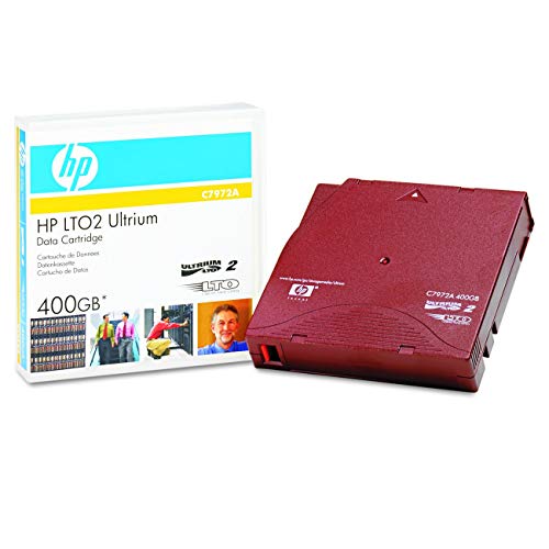 HP C7972A Data Cartridge Ultrium Sets, 200/400 GB of Compressed Data