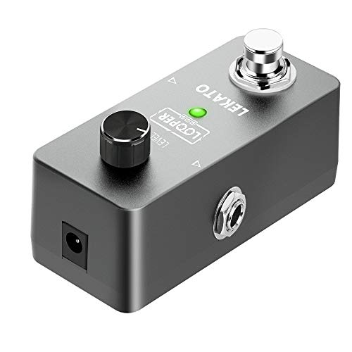 Looper Guitar Effect Pedal LEKATO Looper Guitar Pedal 5 Min Unlimited Overdubs Loop Pedal