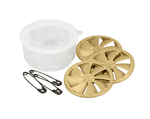 Hunters Specialties Wafer Blades for Use with Blade Driver - 3 Wafer Blades, 3 Safety Pins Included - 2 HOT Does