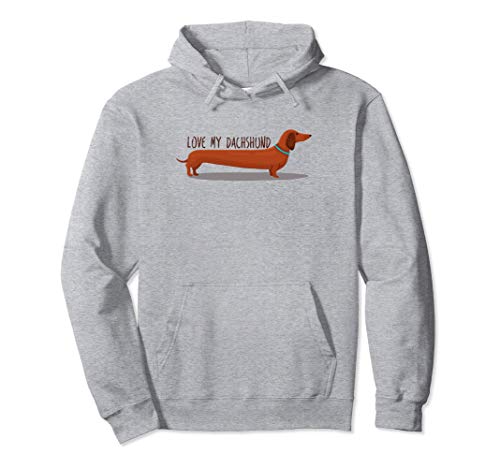 Dachshund Hoodie Dog Mom Dad Men Women Kids Gift Doxie Shirt Pullover Hoodie