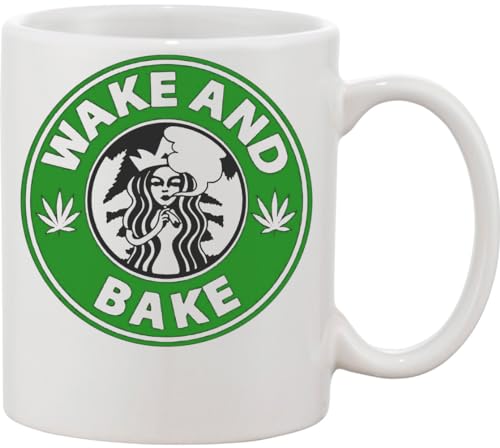 Functon+ Wake and Bake Coffee Tribute Ceramic Mug White