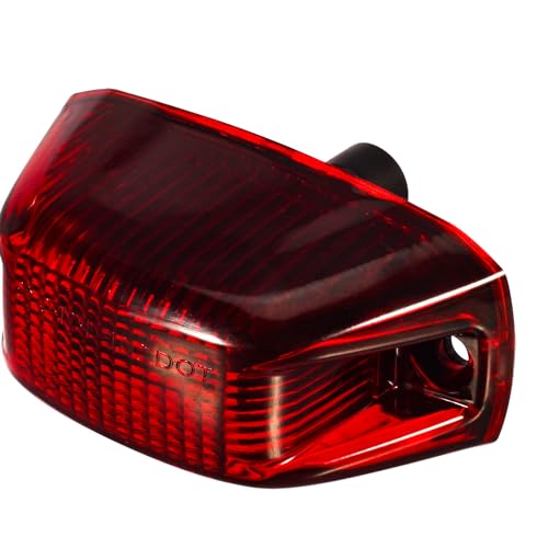 Partsam 1pcs Rear Cab Marker Roof Light Rear Roof Mounted Cab Light Lamp Top Clearance Light Reflective Lights Assembly Compatible With Ram Promaster Vans 2014 2015 2016 2017 2018(Red Len/Red Light)