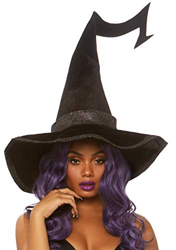 Leg Avenue womens Adult Sized Costumes, Velvet Witch Black, One Size US