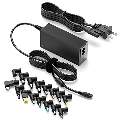 Powseed USB C Laptop Charger 65W Universal Laptop Adapter with USB C Plug for Mac Book Pro, Dell Latitude, HP Spectre, Acer Chromebook, Huawei Matebook, Asus Lenovo Samsung Sony Type C Charger