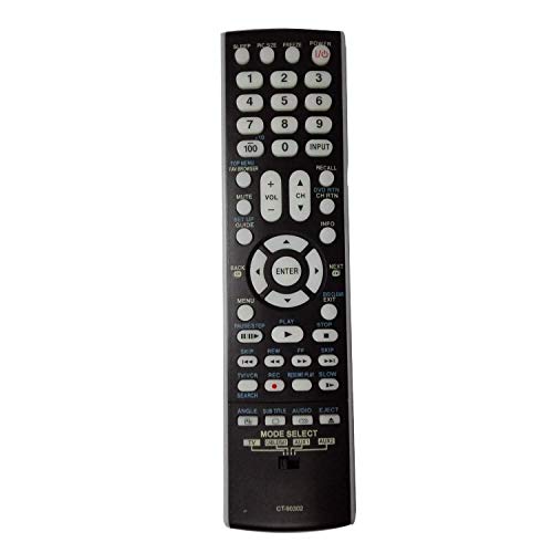 Universal Remote Control for Toshiba TVs, Replacement Remote for All Toshiba LCD LED 3D HDTV 4K UHD Smart TV