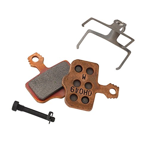 SRAM Disc Brake Pads - Sintered Compound, Steel Backed, Powerful, for Level, Elixir, and 2-Piece Road