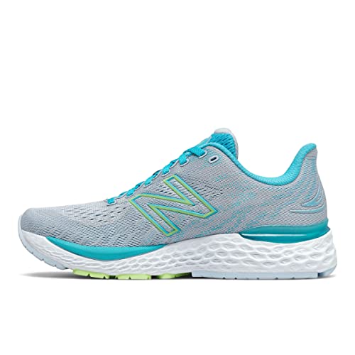 New Balance Women's Fresh Foam 880v11, Grey/Sky, 6.5 Medium