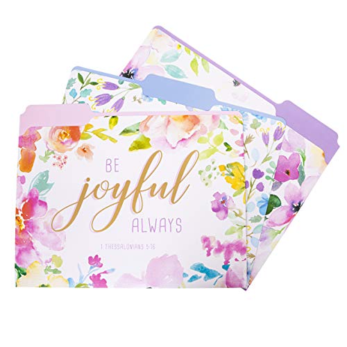 Graphique Religious File Folder Set – Each Folder Measures 11.75' x 9.5', Set Includes 9 Folders with 3 Unique Designs, Durable Triple-Scored Coated Cardstock, FIF048