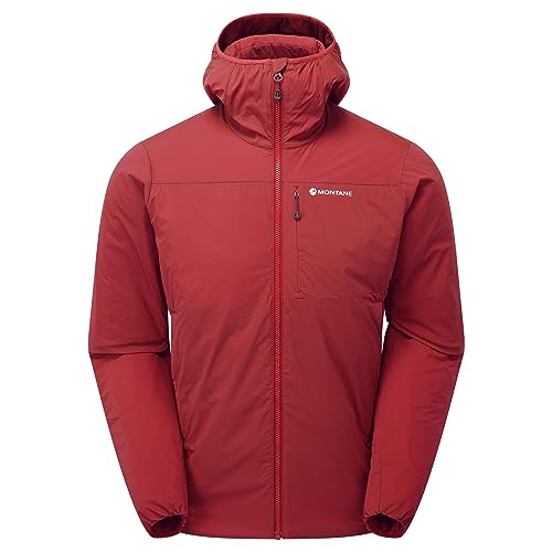 Montane Fireball Hoodie - Mens, Acer Red, Extra Large, MFBHOACRX16