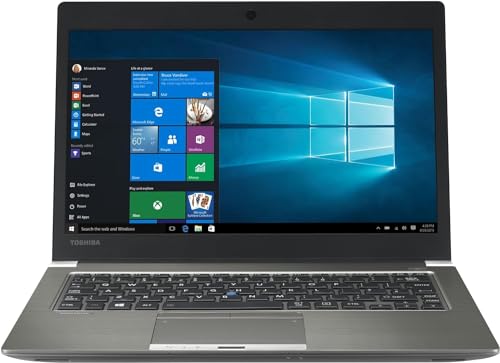 Toshiba Portege Z30-C Laptop - 13.3'' Intel Core i5-6200U - 8GB RAM - 128GB SSD - Windows 10 Pro (Renewed)