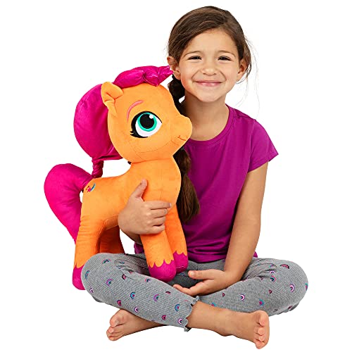 My Little Pony Sunny Kids Bedding Super Soft Plush Cuddle Pillow Buddy, One Size, By Franco