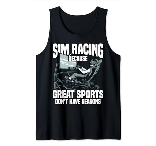 SIM Racing Equipment Wheel Stand Seat Cockpit SIM Racer Tank Top