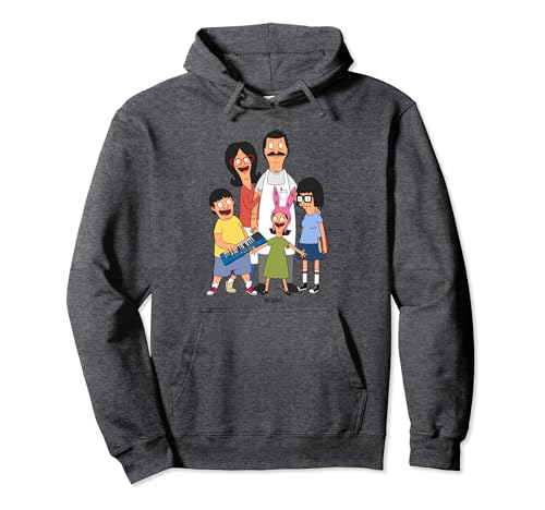 Bob's Burgers Family Pose No Background Pullover Hoodie