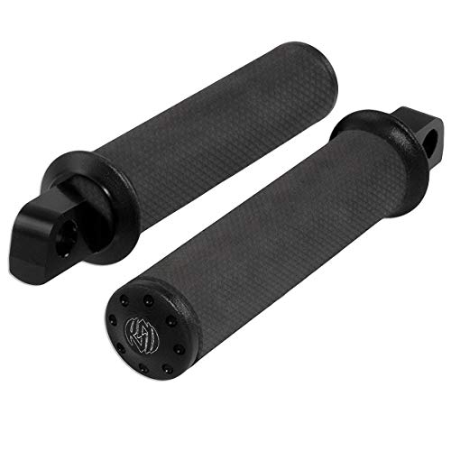 Roland Sands Design Black OPS Tracker Footpegs 0035-1088-SMB