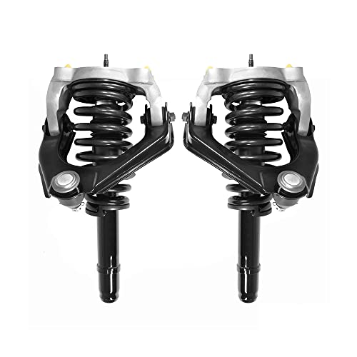 COMPLETESTRUTS - Front Quick Complete Strut Assemblies with Coil Springs Replacement for 1999-2006 Chrysler Sebring - Set of 2