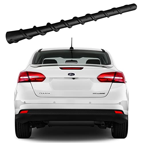 7 Inch Spiral Rubber Antenna for Ford C Max (2013-2018), Ford Fiesta (2011-2019), Ford Flex (2009-2019), Ford Taurus X (2008-2009), Ford Focus (2008-2018), Ford Edge (2007-2015)