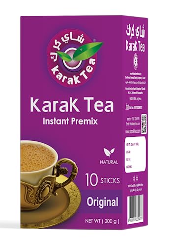 KARAK TEA Premix Powder SACHETS 200 G (Original) each packet 10 sachets
