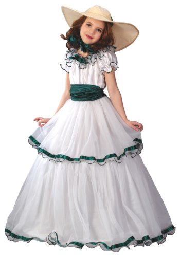 Fun World Southern Belle Child Costume, Multicolor, Large