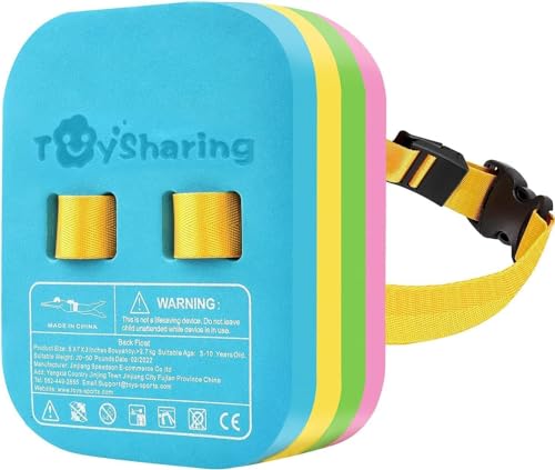 Swim Float Kids Back Belt: Pool Bubble Water Device Trainer