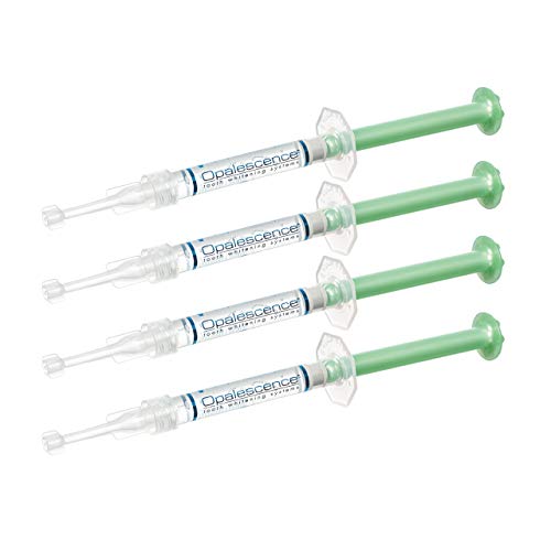 Opalescence 35% Gel Syringes Teeth Whitening - Refill Kit (2 Packs / 4 Count) Carbamide Peroxide. Made by Ultradent, in Cool Mint Flavor. Tooth Whitening Refill Syringes 5197-2