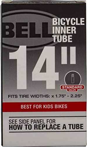 Bell Universal Inner Tube with Width Fit Range 1.75-Inch to 2.25, 14-Inch, Black
