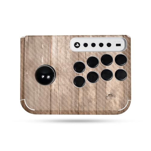 Carbon Fiber Gaming Skin Compatible with Hori Fighting Stick Mini (PS5, PS4, PC) - On The Fence - Premium 3M Vinyl Protective Wrap Decal Cover - Easy to Apply | Crafted in The USA by MightySkins
