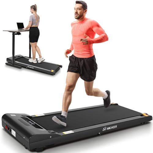 Walking Pad Folding Treadmill Under Desk Treadmills for Home 300lbs Weight Capacity, Portable 2 in 1 Desk Treadmill for Office Gym, App Control 2.5hp Electric Jogging Running Machine with LED Display