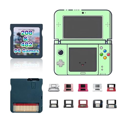 FEMUOMA 208+482 in 1 Game Card, Retro Game Pack Includes 208 & 482 Games【690+ Games】