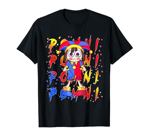 Pomni Characters Digital Circus Funny T-Shirt