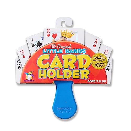 Gamewright - The Original Little Hands Playing Card Holder - Card Game Accessory for Kids - Ages 3 and Up - Perfect for Family Game Night! , 5'