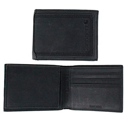 Carhartt Men's Billfold Wallet, Detroit - Black, One Size