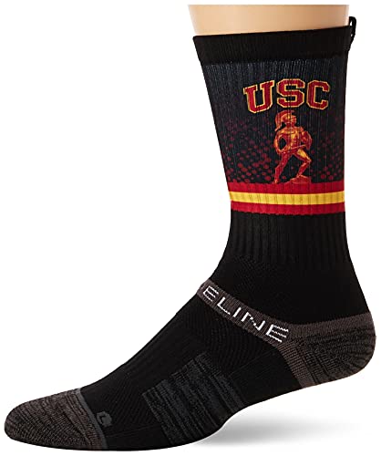 NCAA Men's California Golden Bears Strideline Crew Socks, White, One Size