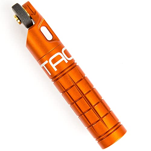 Exotac nanoSPARK Ultra-Compact Fire Starter with One-Handed Operation High-Spark Flint Wheel and Waterproof Storage Compartment Holds quickLIGHT Tinder and Up to 5 Replacement Flints