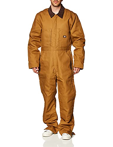 Dickies mens Tv239 overalls and coveralls workwear apparel, Brown Duck, Medium US