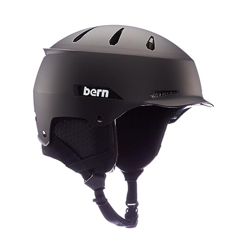 BERN Hendrix MIPS Snowsports Ski and Snowboard Helmet for Men and Women, Brim Style, Multisport Certified, MIPS Rotational Impact Protection, Adjustable Fit, Removable Liner, Anti-Fog Ventilation