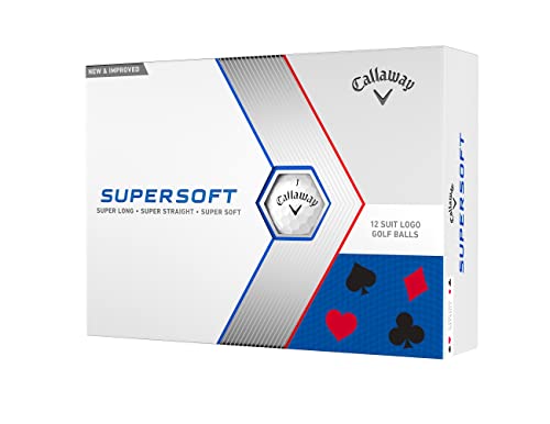 Callaway Golf Supersoft Golf Balls (2023 Version, Suits)