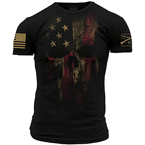 Grunt Style American Reaper 2.0 - Men's T-Shirt (Black, X-Large)
