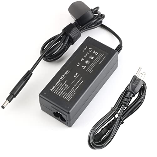 19.5V 3.33A 65W AC Adapter Laptop Charger for HP 613149-001 613149-003 677770-001 677770-002 677770-003 693715-001 695192-001 ADP-65HB FC PPP009D 402018-001 381090-001 417220-001 Power Supply Cord