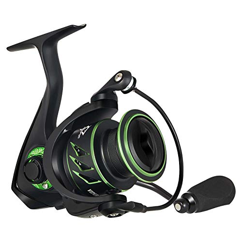 Piscifun Viper X Spinning Reel, Ultralight 6.2:1 High Speed Spinning Fishing Reel, 10+1BB, Carbon Fiber 33 LB Max Drag,2000 Series