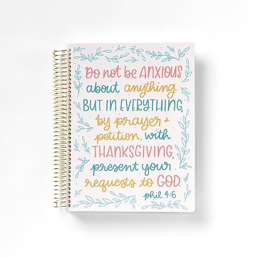 PPP 2024 Home Planner (Scripture) | Work from Home Planner w/Stickers | Daily Checklist | Monthly Budget Worksheet | Monthly Calendar Layout | Vacation Checklist | Coil Binding | Poly Laminated Cover