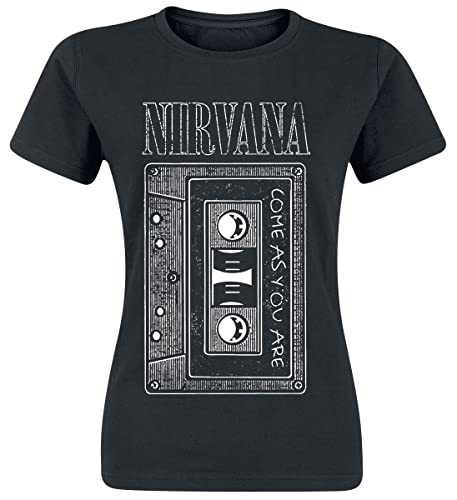 Nirvana As You are Tape Junior Top Large Black