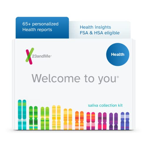 23andMe Health-only Service - DNA Test with Personal Genetic Reports - Health Predispositions, Carrier Status & Wellness Reports - FSA & HSA Eligible (Before You Buy See Important Test Info below)