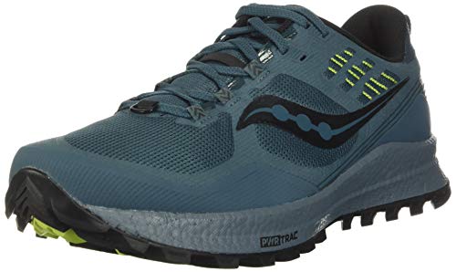 Saucony Men's S20555-30 Xodus 10 Running Shoe, Steel - 7 M US
