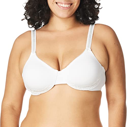 Olga womens Luxury Lift Underwire bras, White, 40DD US