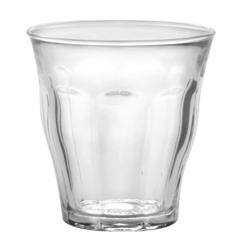 Duralex Glass Made In France Picardie Clear Tumbler, Set of 6, 7-3/4-Ounce
