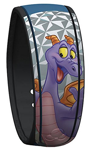 Disney World Epcot Figment MagicBand Link It Later Blue Magic Band - Spaceship Earth