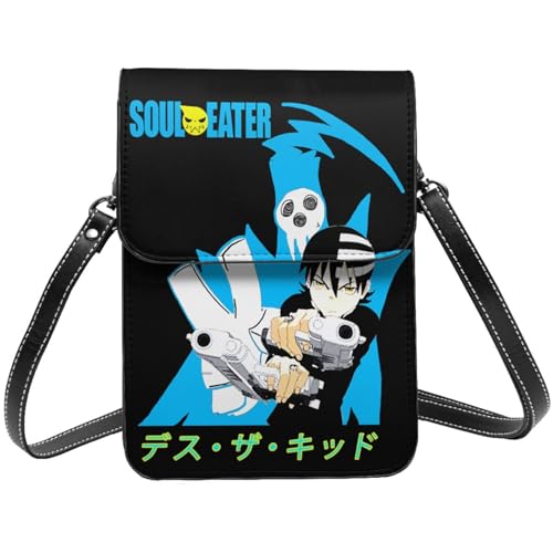 APPERHILL Anime Soul Eater Death The Kid Womens Small Cell Phone Purse Fashion Mini Crossbody Bags Handbag Bag