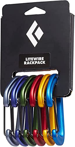 Black Diamond Litewire Carabiner Rackpack, 6 Pack